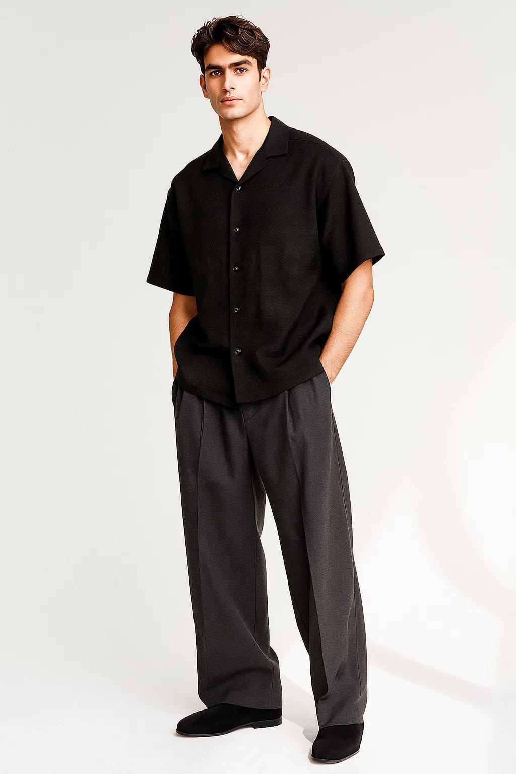 CUBAN COLLOR SHIRT