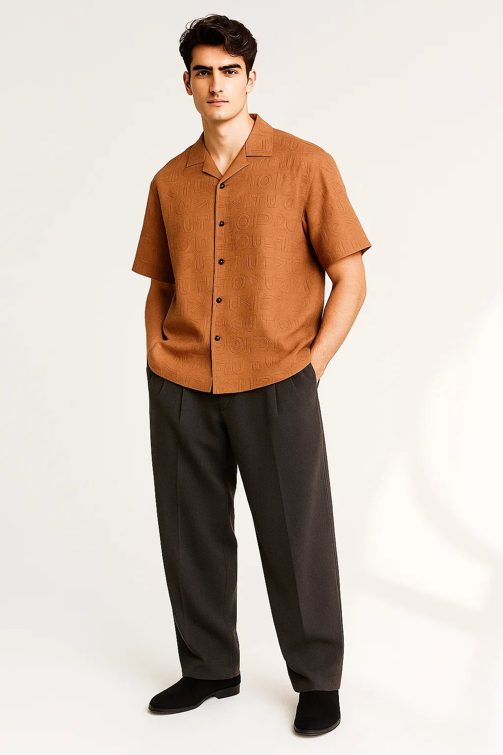 CUBAN COLLOR SHIRT