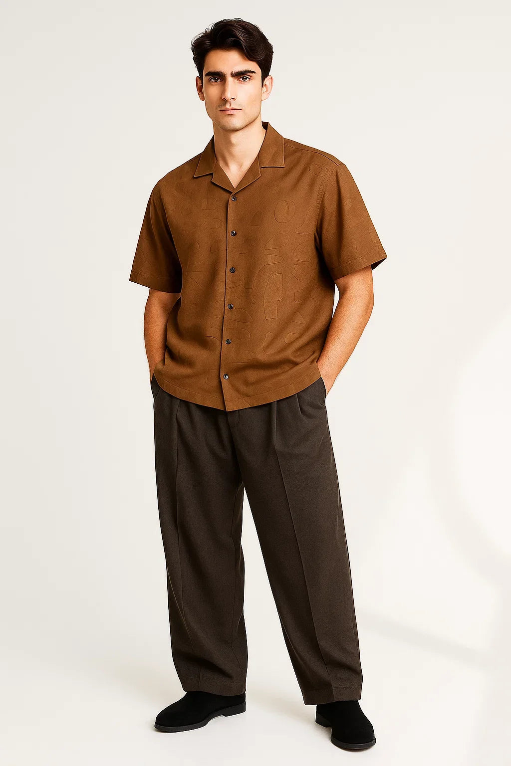 CUBAN COLLOR SHIRT