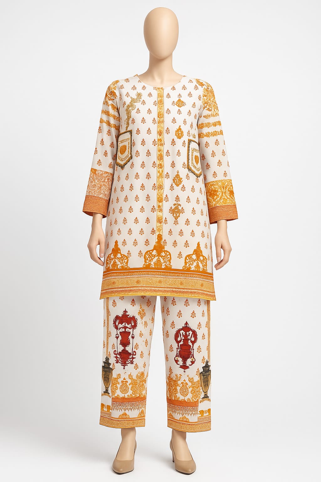 ChicFlex 2-Piece Suit – Blush Mirage