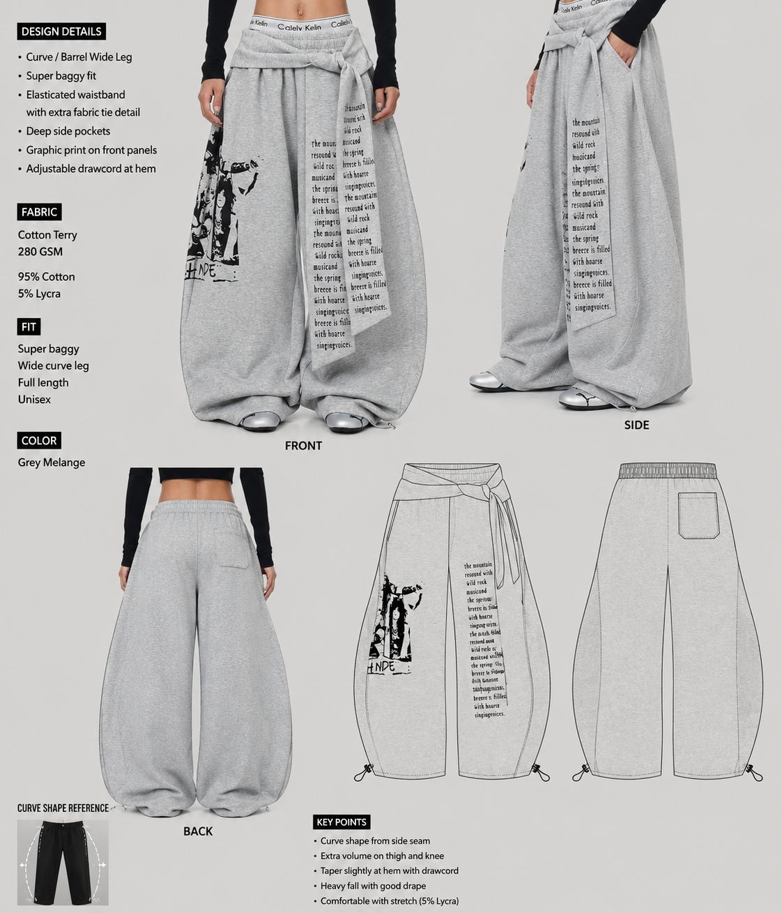 UNISEX NINJA TROUSER